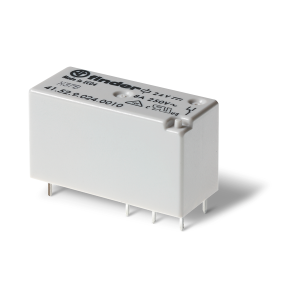 DPDT  8A  Low Profile P.C.B. Relay 12vdc