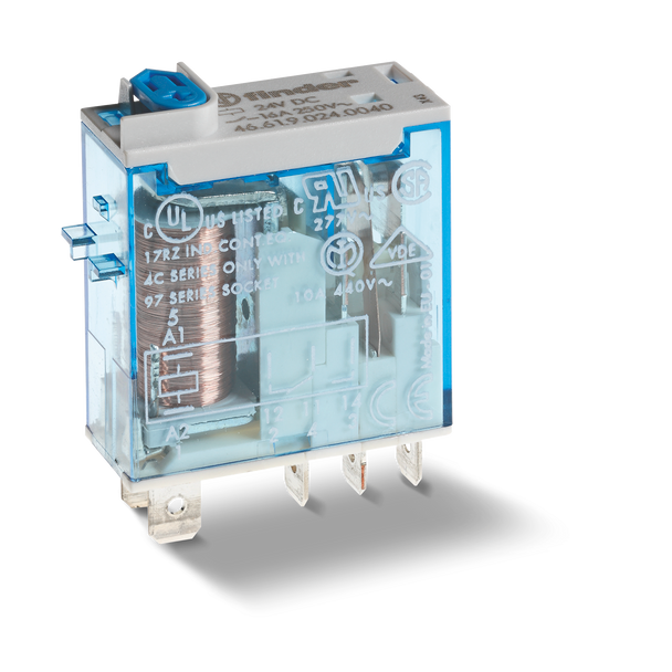 SPDT 16A Relay c/w LTB, LED and MI