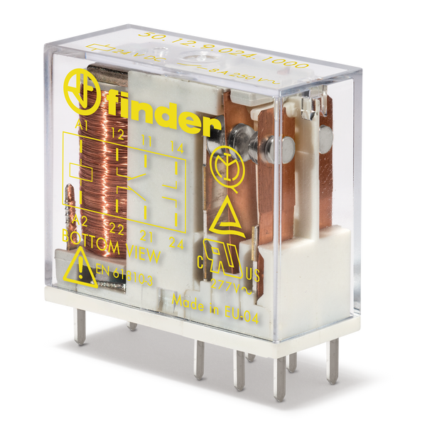 DPDT 12 Vdc Safety Relay force guided