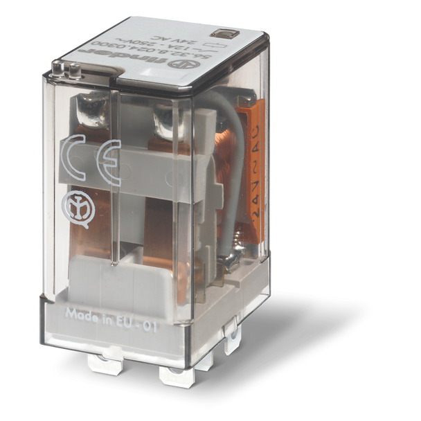 DPDT 12A  Relay c/w PtTB & MI 120VAC