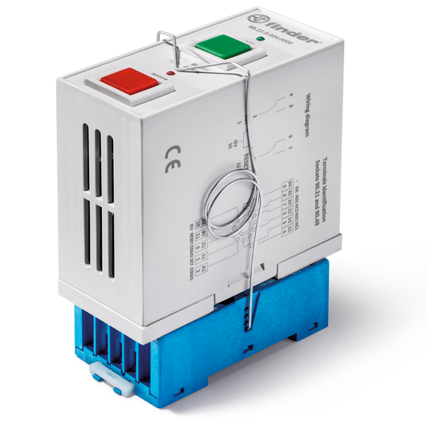 BISTABLE RELAY 2co 24vdc PLUGINTO 90.21 SOCKET