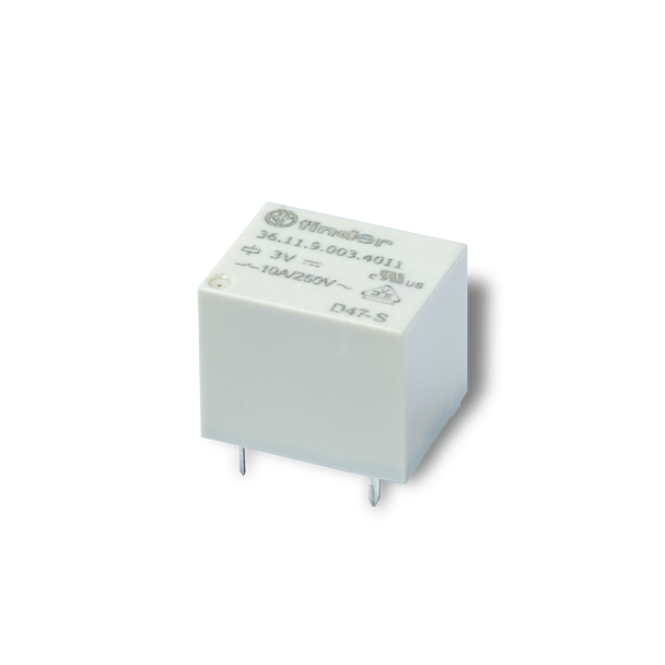 SPDT 10A 12Vdc Sugar Cube P.C.B Relay