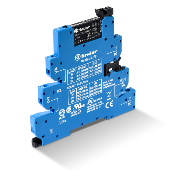 SPDT 6A  12Vac/dc Interface Module