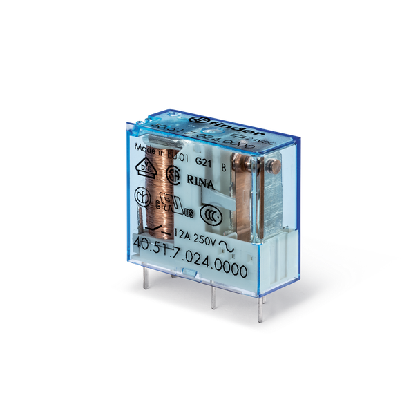 SPDT 10A  P.C.B./ Plug-in Relay 110vdc AgCdO