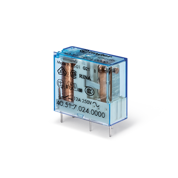 SPDT 10A  P.C.B./ Plug-in Relay 60vdc