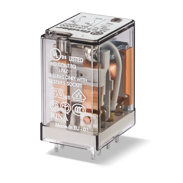DPDT 10A  Relay 48VDC PCB mount