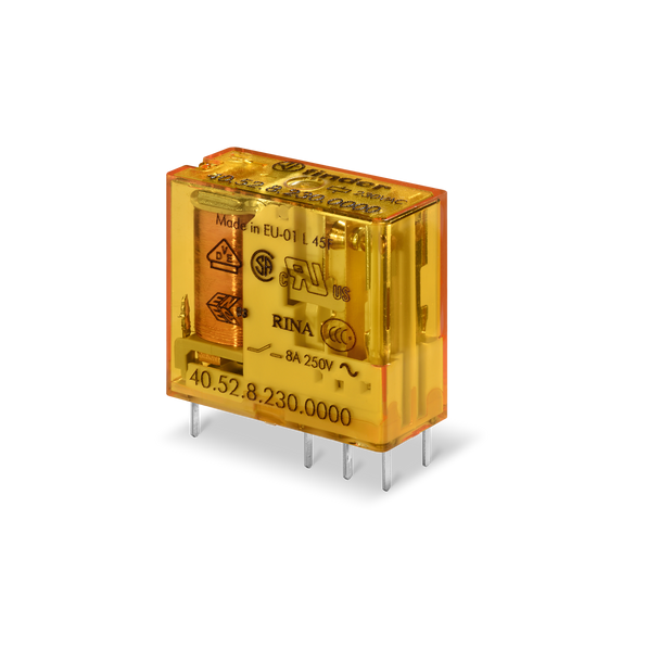 DPDT   8A  P.C.B./ Plug-in Relay 6VAC