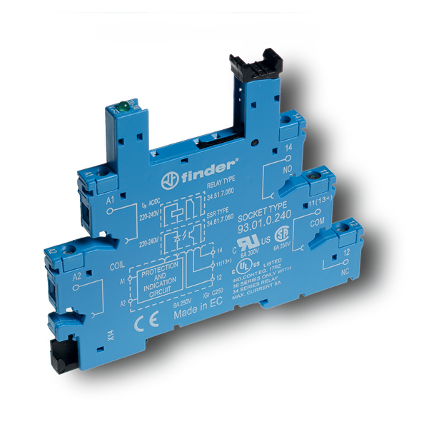 Screw Terminal Socket 5-24VDC 38series