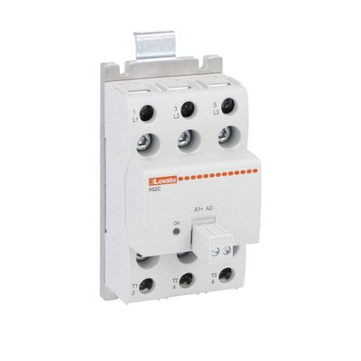 SSR C/W HEATSINK 3PH (2 CONTROLLED) 15A LINE 48-600VAC CONTROL 4-32VDC
