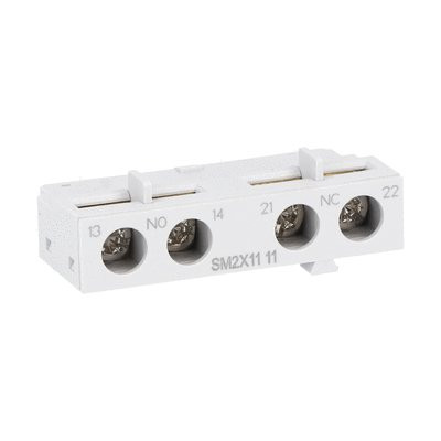 AUX CONT. FRONT MOUNT 1NO+1NC FOR SM2-SM3