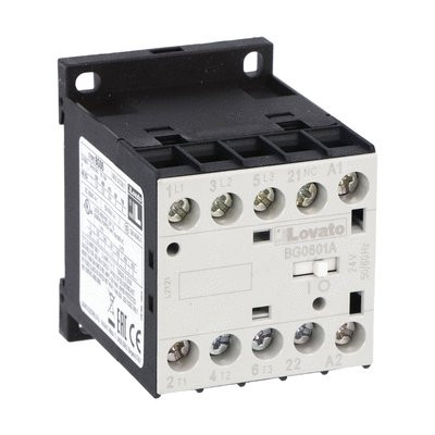 3P MINI CONTACTOR 6A 1NC 120V AC COIL