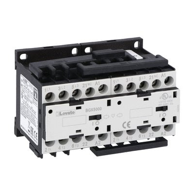 3P REVERSING MINI CONTACTOR 9A 1NC 24V AC COIL