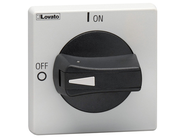 BLACK PADLOCKABLE AT ON & OFF UNI 9490 ISO EN 12845 HANDLE RING FIXING NEMA4X