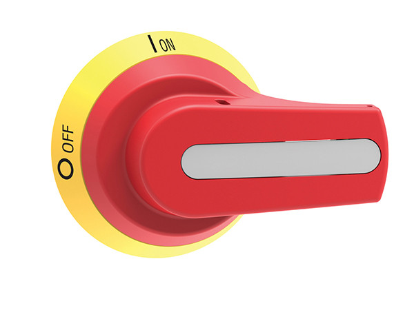 RED/YELLOW PADLOCKABLE HANDLE SCREW FIXING NEMA4X DEFEATABLE
