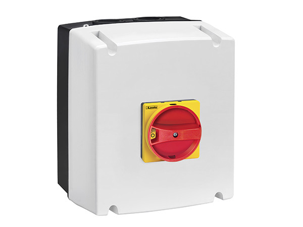 ENCLOSED DISC. 40A W/ROTATING R/Y HANDLE FOR PHOTOVOLTAIC APPS