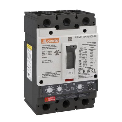 MOLDED CASE CIRCUIT BREAKER UL 489 3P 40-100A 600V 35kA