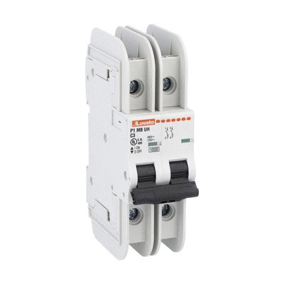 MINIATURE CIRCUIT BREAKER UL 489 2P CURVE C 16A 480Y/277V 10kA