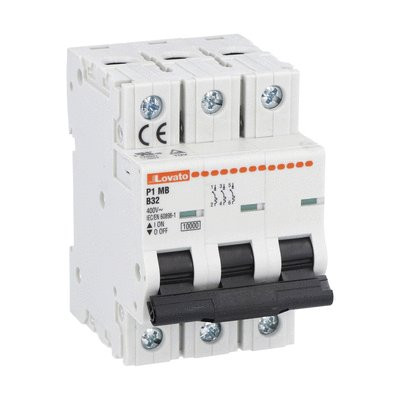 MINIATURE CIRCUIT BREAKER UL1077 3P CURVE B 20A