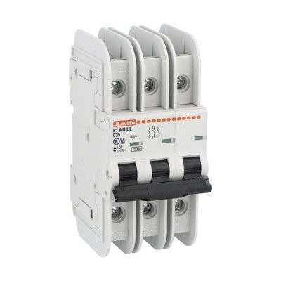 MINIATURE CIRCUIT BREAKER UL 489 3P CURVE C 63A 240V 10kA