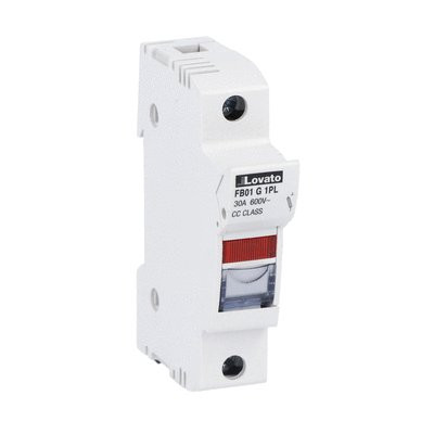 FUSE HOLDER 1P CLASS CC 600V 30A W/INDICATOR