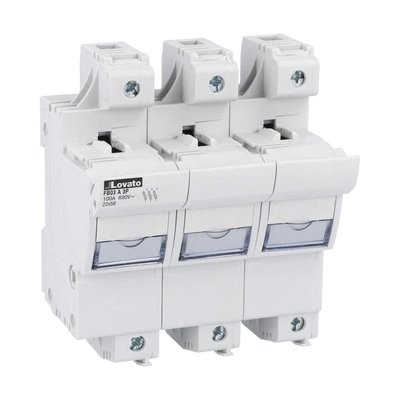 FUSE HOLDER 22X58 3P 690VAC 125A