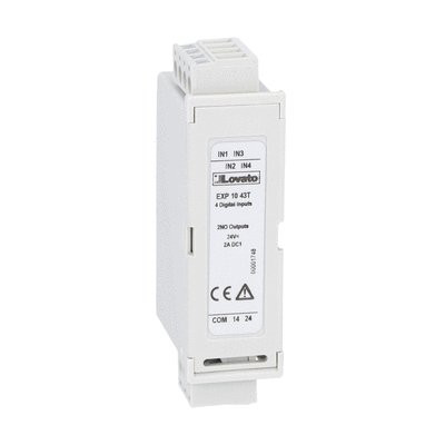 EXP MOD 4 DIGITAL INPUTS AND 2 STATIC OUTPUTS TROPICALIZED