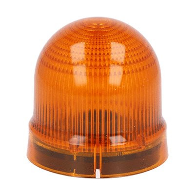 BEACON BLINKING OR STEADY LIGHT SOUND (80dB) 24 VAC/DC ORANGE