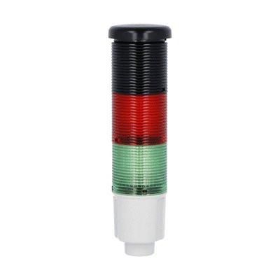 TOWER LIGHT 45MM W/SOUND MOD GREEN-RED 24VDC