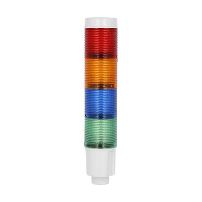 TOWER LIGHT 45MM LED GREEN-BLUE-ORANGE-RED 24VDC