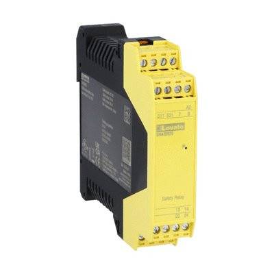 SAFETY RELAY WITH OSSD DEVICES INTEGRATED