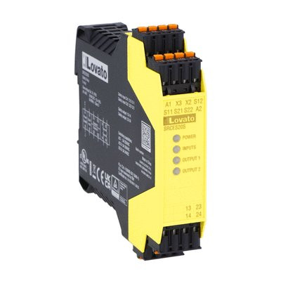 SAFETY RELAY 2NO SPRING TERMINALS