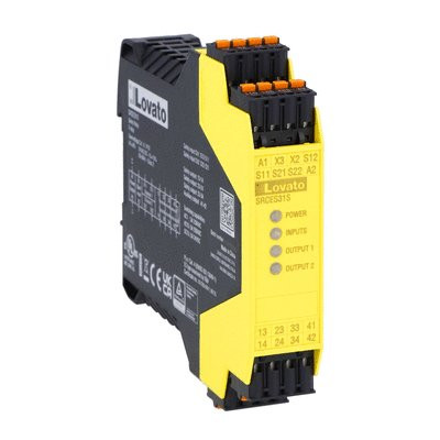 SAFETY RELAY 3NO+1NC SPRING TERMINALS