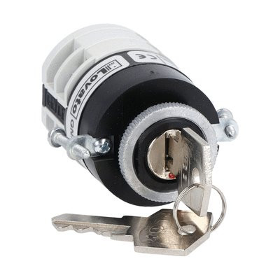 CAM ON/OFF 4P 12A FRONT MOUNT 22mm KEYED