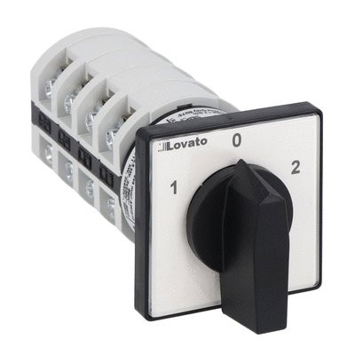 CAM DOUBLE-THROW 4P 25A FRONT MOUNT