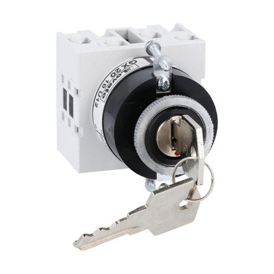 CAM ON/OFF 4P 16A FRONT MOUNT 22mm KEYED