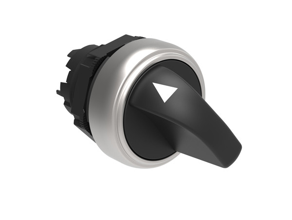 SEL. KNOB PLASTIC 2 POS. MAINTAINED