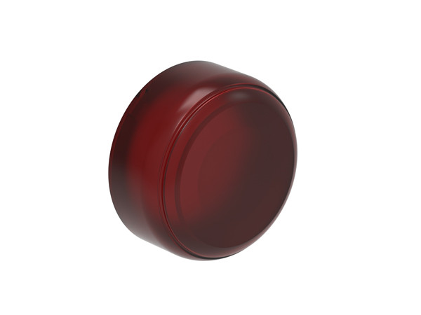RUBBER BOOT FOR FLUSH AND ILLUM. P.B. RED