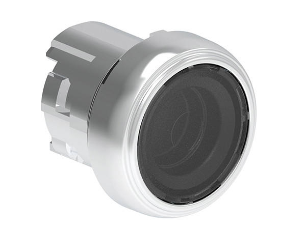 ILLUM. P.B. FLUSH METAL MOMENTARY TRANSPARENT