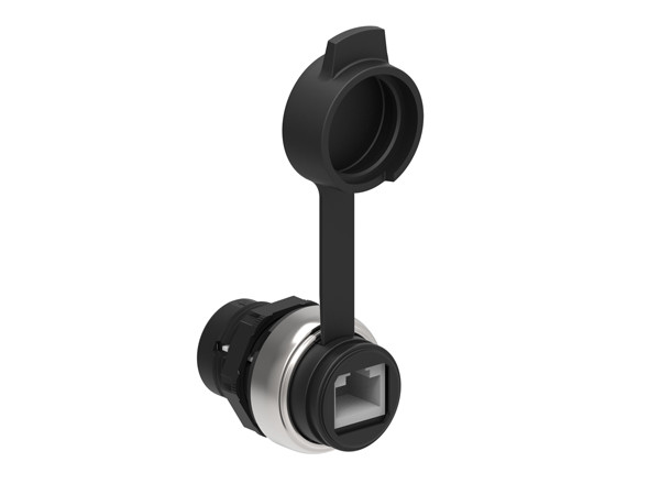 COMM. INTERFACE RJ45 22MM CAT 6 W/CABLE 1M LONG