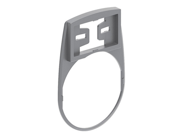 LEGEND HOLDER FOR 15X27MM LABELS FLAT GREY