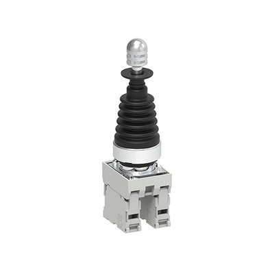 JOYSTICK METAL 2 POS MOMENTARY WITH MECH. INTERLOCK