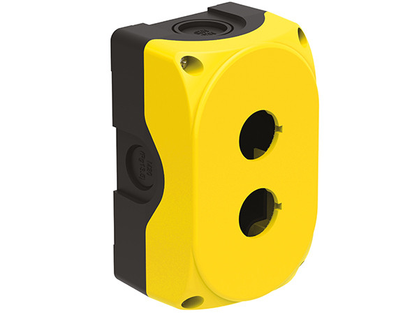 CONTROL STATION 2 HOLES YELLOW