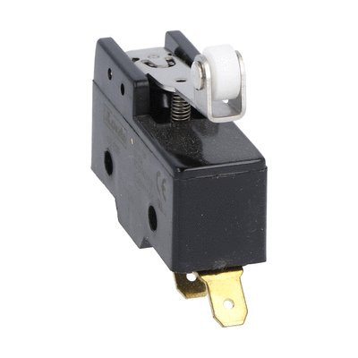 MICRO LIMIT SWITCH LEVER W/ROLLER FASTON 38mm