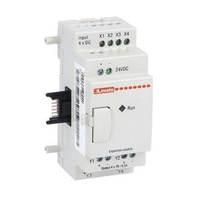 PLC EXPANSION MODULE 4I/4O 24VDC TRANSISTOR