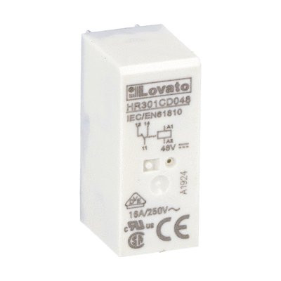 MINIATURE RELAY 48VDC 1 C/O 16A FITTING ON SOCKET HR5XS2... (MAX 10A)