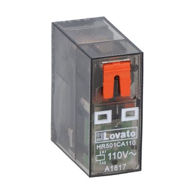 MINIAT. RELAY W/LED & MECH. ACT. 120VAC 1 C/O 16A (MAX 10A)