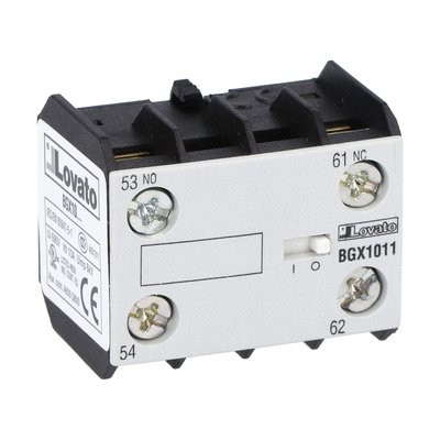 AUX CONTACT FRONT MOUNT 1NO+1NC