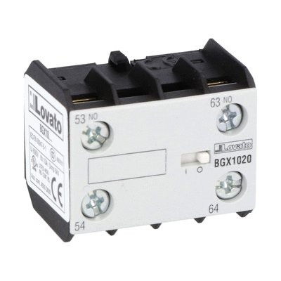 AUX CONTACT FRONT MOUNT 2NO
