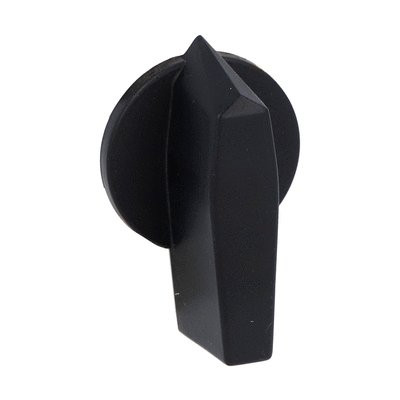 BLACK OPERATING HANDLE FOR GN/GX12-25 65X65mm PLATE