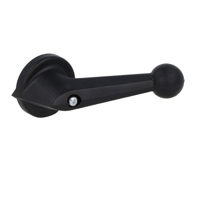 BLACK OPERATING LEVER FOR GX16-GX20 65X65mm PLATE